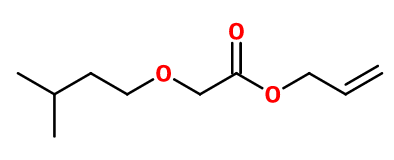 Allyl (3-methylbutoxy)acetate (CAS N° 67634-00-8)​