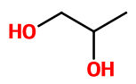 Propylene glycol (CAS N° 57-55-6)​