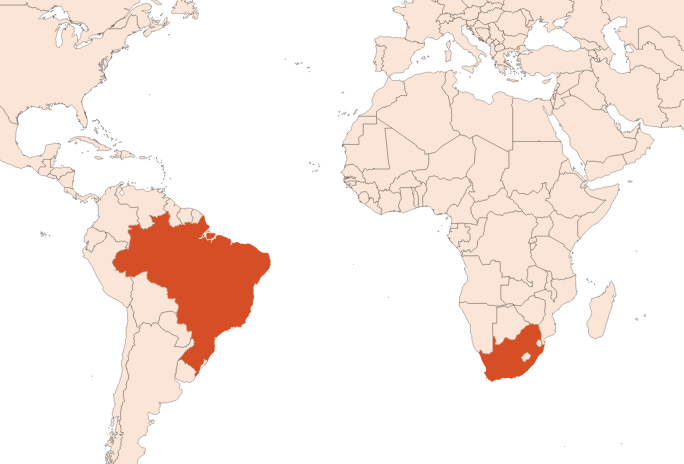 Map for Bucchu oil (CAS N° 68650-46-4)​