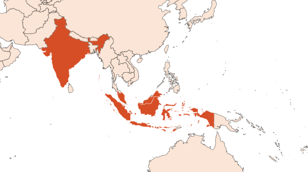 Map for Cubeb oil (CAS N° 90082-59-0 // 8007-87-2)​