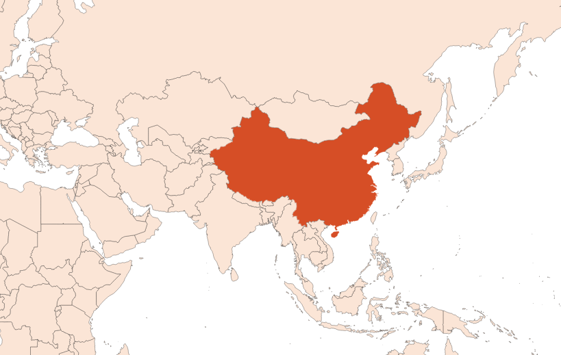 Map for Michelia alba flower oil (CAS N° 8006-76-6)​