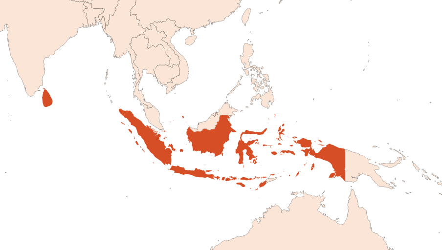 Map for Nutmeg oil (CAS N° 8008-45-5)​